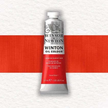 OLEJOVÁ FARBA - WINSOR & NEWTON - WINTON - 37 ML | CADMIUM SCARLET HUE