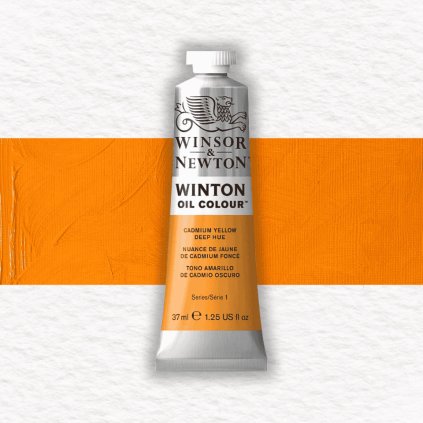 OLEJOVÁ FARBA - WINSOR & NEWTON - WINTON - 37 ML | CADMIUM YELLOW DEEP HUE