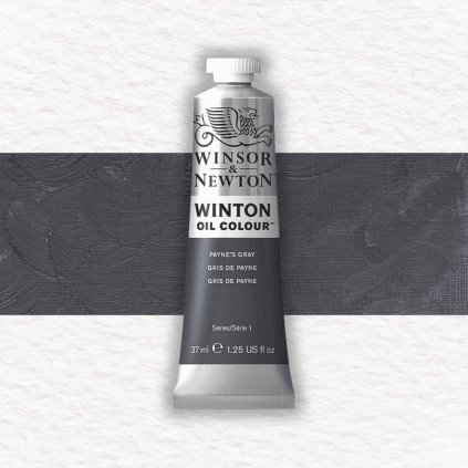 OLEJOVÁ FARBA - WINSOR & NEWTON - WINTON - 37 ML | PAYNE'S GRAY