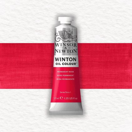 OLEJOVÁ FARBA - WINSOR & NEWTON - WINTON - 37 ML | PERMANENT ROSE