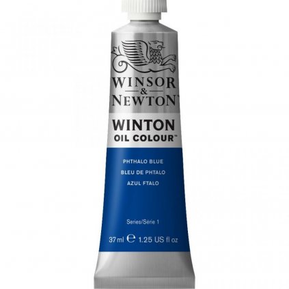 OLEJOVÁ FARBA - WINSOR & NEWTON WINTON -37 ML - PHTHALO BLUE