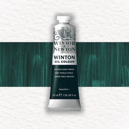 OLEJOVÁ FARBA - WINSOR & NEWTON - WINTON - 37 ML | PHTHALO DEEP GREEN