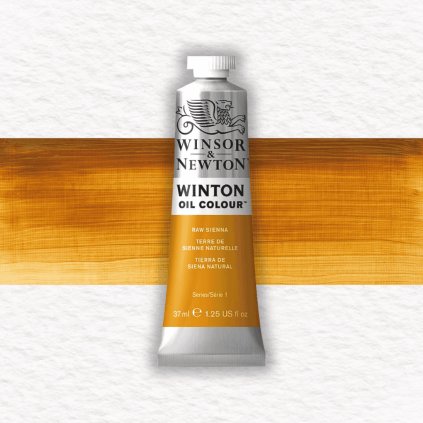 OLEJOVÁ FARBA - WINSOR & NEWTON - WINTON - 37 ML | RAW SIENNA