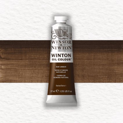 OLEJOVÁ FARBA - WINSOR & NEWTON - WINTON - 37 ML | RAW UMBER