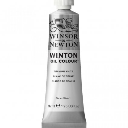 OLEJOVÁ FARBA - WINSOR & NEWTON WINTON -37 ML - TITANIUM WHITE