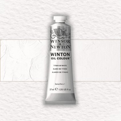 OLEJOVÁ FARBA - WINSOR & NEWTON - WINTON - 37 ML | TITANIUM WHITE