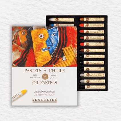 OLEJOVÉ PASTELY - SENNELIER - UNIVERSAL | 24 KS
