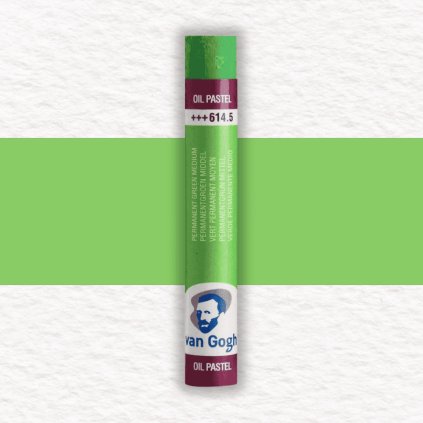 OLEJOVÝ PASTEL - VAN GOGH | 614.5 PERMANENT GREEN MEDIUM