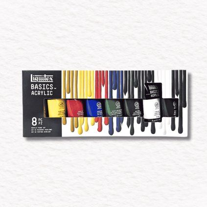 Liquitex Basics akrylové farby | 8x75ml