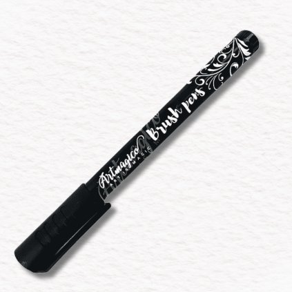AKRYLOVÝ MARKER - ARTMAGICO - BRUSH PEN | 1-3 MM | BLACK