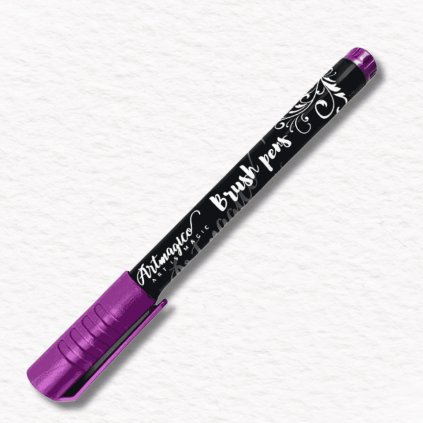 AKRYLOVÝ MARKER - ARTMAGICO - BRUSH PEN | 1-3 MM | PLUM