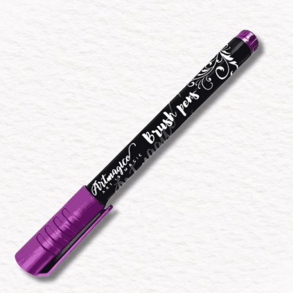 AKRYLOVÝ MARKER - ARTMAGICO - BRUSH PEN | 1-3 MM | VIOLET