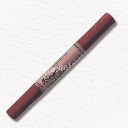 AKRYLOVÉ MARKERY - ARTMAGICO - PREMIUM - DUAL PEN | BROWN