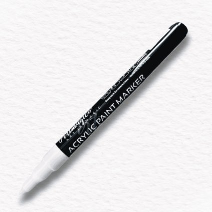 AKRYLOVÝ MARKER - ARTMAGICO - PREMIUM - EXTRA JEMNÝ HROT - 0.7 MM | BIELY