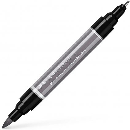 ATRAMENTOVÝ MARKER - FABER CASTELL - PITT ARTIST DUAL PEN - 272 WARM GREY III