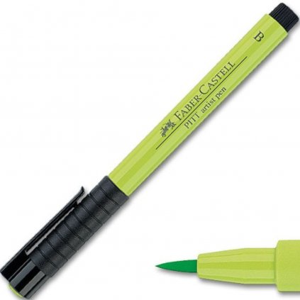 ATRAMENTOVÝ MARKER - FABER CASTELL - PITT ARTIST BRUSH PEN - 171 LIGHT GREEN