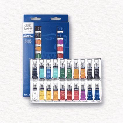 AKVARELOVÉ FARBY - WINSOR & NEWTON - COTMAN | 20x5 ML