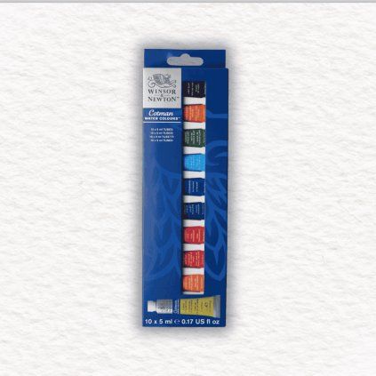 Winsor & Newton Cotman akvarelová sada | 10x5 ml