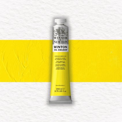 OLEJOVÁ FARBA - WINSOR & NEWTON - WINTON - 200 ML | CADMIUM LEMON HUE