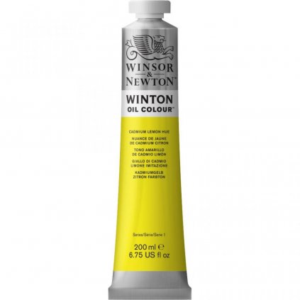 WINSOR & NEWTON WINTON - OLEJOVÁ FARBA - 200 ML - CADMIUM LEMON HUE