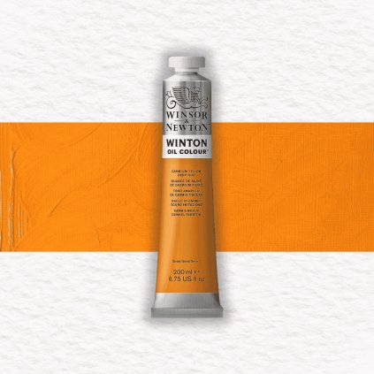 OLEJOVÁ FARBA - WINSOR & NEWTON - WINTON - 200 ML | CADMIUM YELLOW DEEP HUE