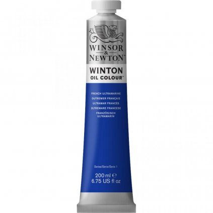 WINSOR & NEWTON WINTON - OLEJOVÁ FARBA - 200 ML - FRENCH ULTRAMARINE