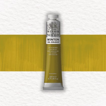 OLEJOVÁ FARBA - WINSOR & NEWTON - WINTON - 200 ML | AZO YELLOW GREEN