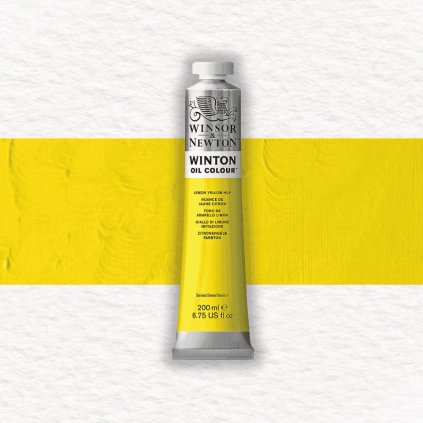 OLEJOVÁ FARBA - WINSOR & NEWTON - WINTON - 200 ML | LEMON YELLOW HUE