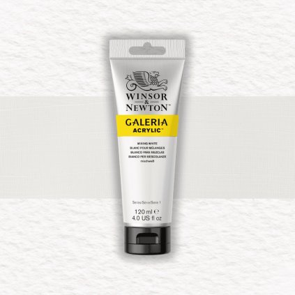 AKRYLOVÁ FARBA - WINSOR & NEWTON - GALERIA - 120 ML | MIXING WHITE