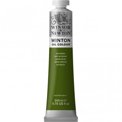 WINSOR & NEWTON WINTON - OLEJOVÁ FARBA - 200 ML - SAP GREEN