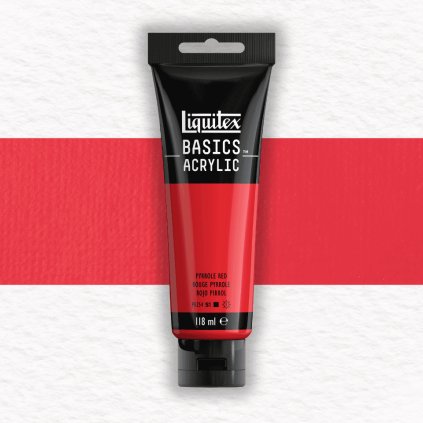 AKRYLOVÁ FARBA - LIQUITEX - BASICS ACRYLIC - 118 ML | 321 PYRROLE RED