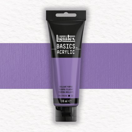 AKRYLOVÁ FARBA - LIQUITEX - BASICS ACRYLIC - 118 ML | 590 BRILLIANT PURPLE