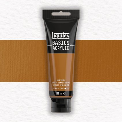AKRYLOVÁ FARBA - LIQUITEX - BASICS ACRYLIC - 118 ML | 330 RAW SIENNA