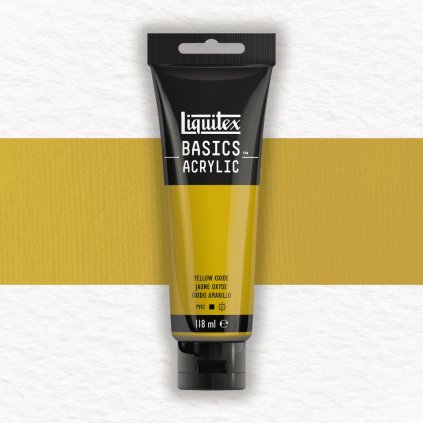 AKRYLOVÁ FARBA - LIQUITEX - BASICS ACRYLIC - 118 ML | 416 YELLOW OXIDE
