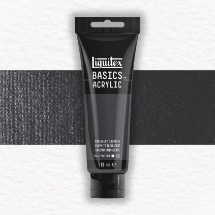 AKRYLOVÁ FARBA - LIQUITEX - BASICS ACRYLIC - 118 ML | 049 IRIDESCENT GRAPHITE