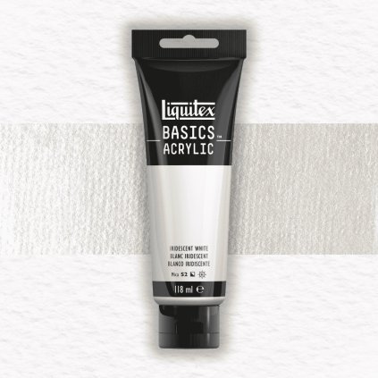 AKRYLOVÁ FARBA - LIQUITEX - BASICS ACRYLIC - 118 ML | 238 IRIDESCENT WHITE