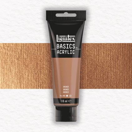AKRYLOVÁ FARBA - LIQUITEX - BASICS ACRYLIC - 118 ML | 054 BRONZE