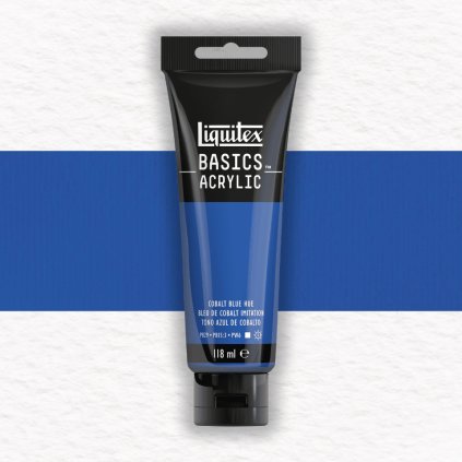 AKRYLOVÁ FARBA - LIQUITEX - BASICS ACRYLIC - 118 ML | 381 COBALT BLUE HUE