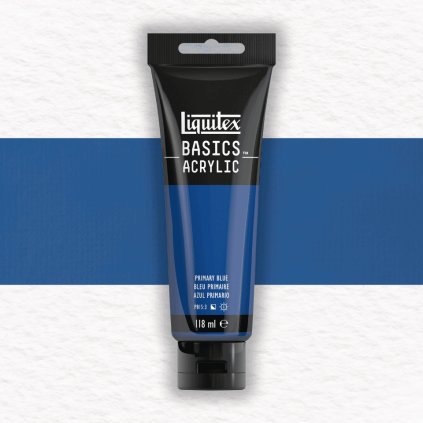 AKRYLOVÁ FARBA - LIQUITEX - BASICS ACRYLIC - 118 ML | 420 PRIMARY BLUE