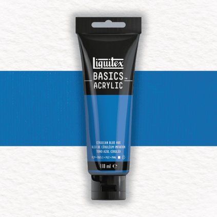 AKRYLOVÁ FARBA - LIQUITEX - BASICS ACRYLIC - 118 ML | 470 CERULEAN BLUE HUE