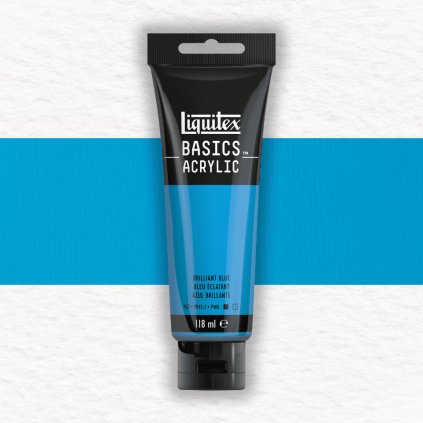 AKRYLOVÁ FARBA - LIQUITEX - BASICS ACRYLIC - 118 ML | 570 BRILLIANT BLUE