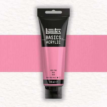 AKRYLOVÁ FARBA - LIQUITEX - BASICS ACRYLIC - 118 ML | 048 ROSE PINK