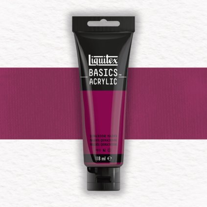 AKRYLOVÁ FARBA - LIQUITEX - BASICS ACRYLIC - 118 ML | 114 QUINACRIDONE MAGENTA