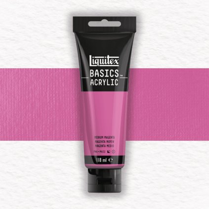 AKRYLOVÁ FARBA - LIQUITEX - BASICS ACRYLIC - 118 ML | 500 MEDIUM MAGENTA