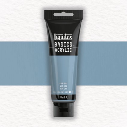 AKRYLOVÁ FARBA - LIQUITEX - BASICS ACRYLIC - 118 ML | 142 BLUE GRAY