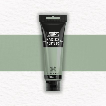 AKRYLOVÁ FARBA - LIQUITEX - BASICS ACRYLIC - 118 ML | 205 GREEN GRAY