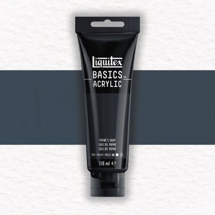 AKRYLOVÁ FARBA - LIQUITEX - BASICS ACRYLIC - 118 ML | 310 PAYNE'S GRAY