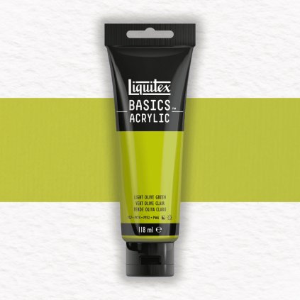 AKRYLOVÁ FARBA - LIQUITEX - BASICS ACRYLIC - 118 ML | 218 LIGHT OLIVE GREEN