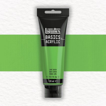 AKRYLOVÁ FARBA - LIQUITEX - BASICS ACRYLIC - 118 ML | 222 LIME GREEN