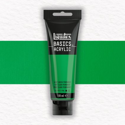 AKRYLOVÁ FARBA - LIQUITEX - BASICS ACRYLIC - 118 ML | 312 LIGHT GREEN PERMANENT
